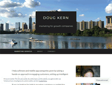 Tablet Screenshot of dougkern.com